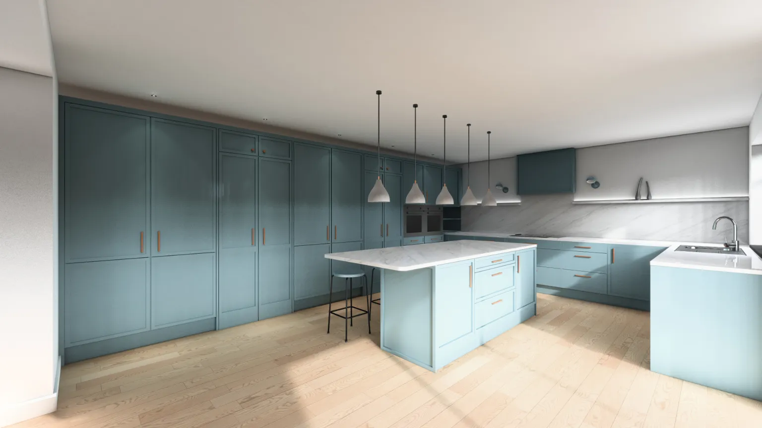 Russetts Interior Renders - Kitchen 2